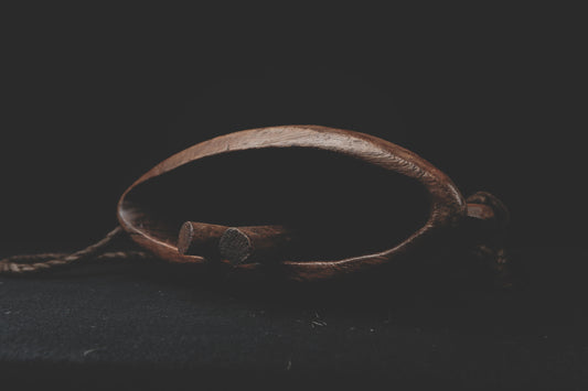 Dark Wooden Jute Bell - LYKTA