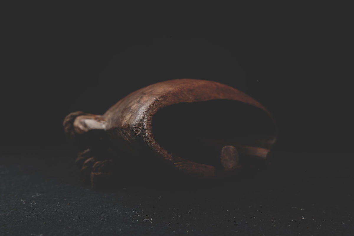 Dark Wooden Jute Bell - LYKTA